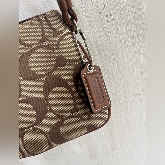 COACH Signature Small Coin Wallet - Picture 7 of 9